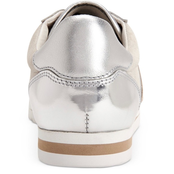 COACH: Ian Mirror Metallic/Suede Sneakers - Picture 2 of 16